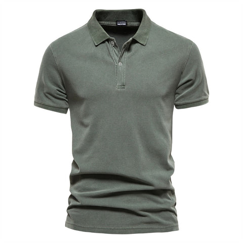 Carter® - Modern poloshirt met contrasterende kraag