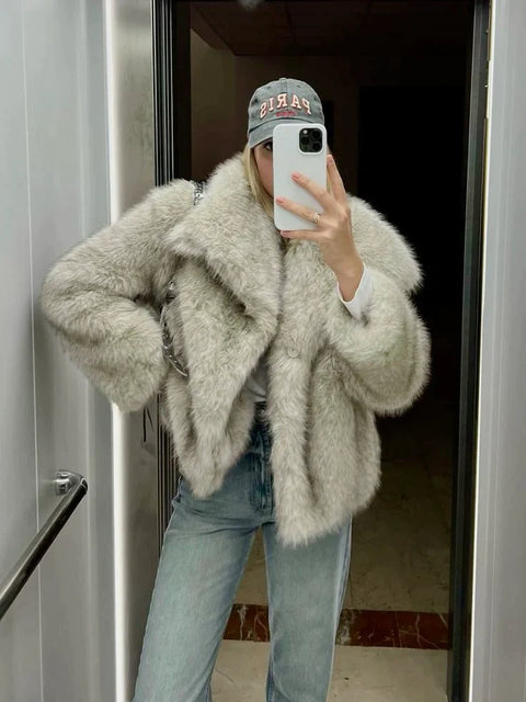 The Essential Faux Fur Coat