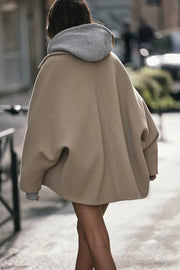 CLASSY CAMEL MANTEL COAT