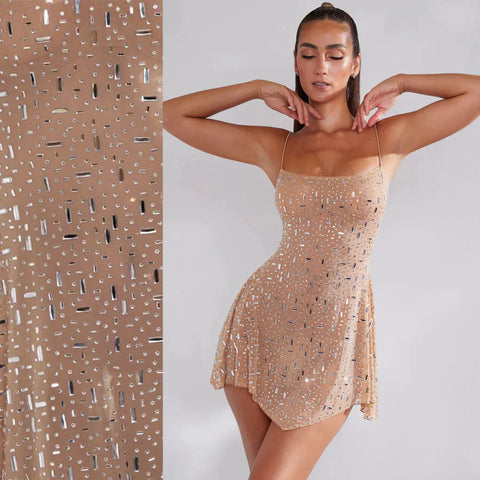 The Elena Glitter Dress