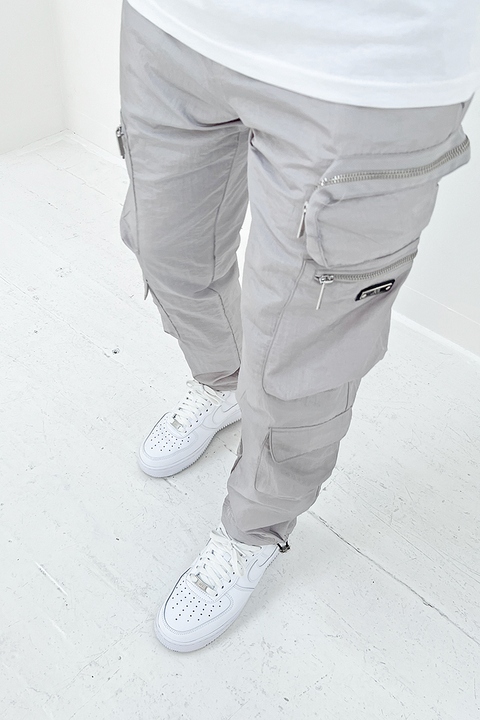 Men's Cargo Zipper Pants