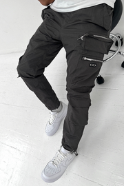 Men's Cargo Zipper Pants