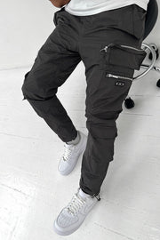 Men's Cargo Zipper Pants