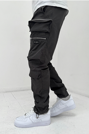 Men's Cargo Zipper Pants